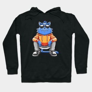 Cool Street Cat Hoodie